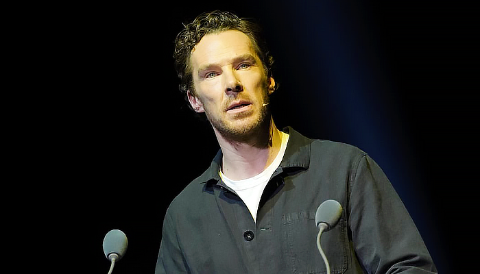 Benedict attends Letters Live in London